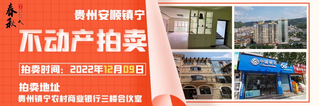 【12月09日】鎮(zhèn)寧縣商鋪、住宅、商業(yè)展位拍賣公告